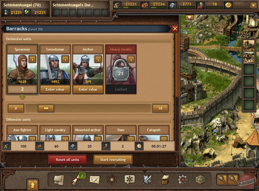 Скриншот из игры Tribal Wars 2 - 17