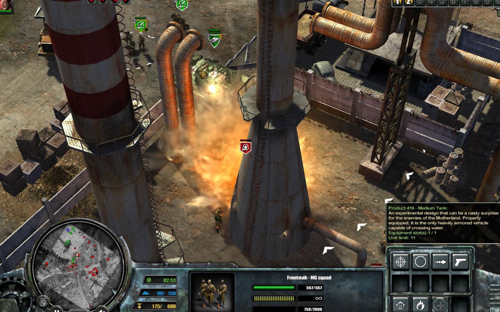 Скриншот из игры Codename: Panzers - Cold War - 98