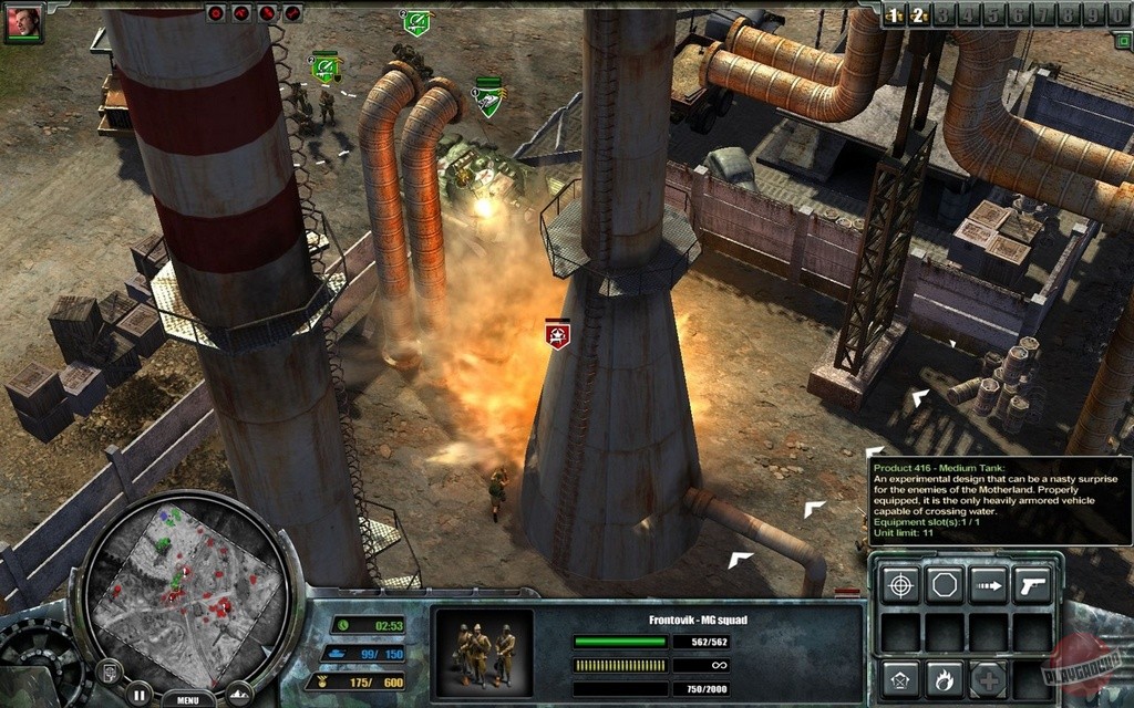 Скриншот из игры Codename: Panzers - Cold War - 20