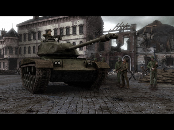 Скриншот из игры Codename: Panzers - Cold War - 88