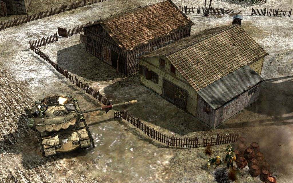 Скриншот из игры Codename: Panzers - Cold War - 1