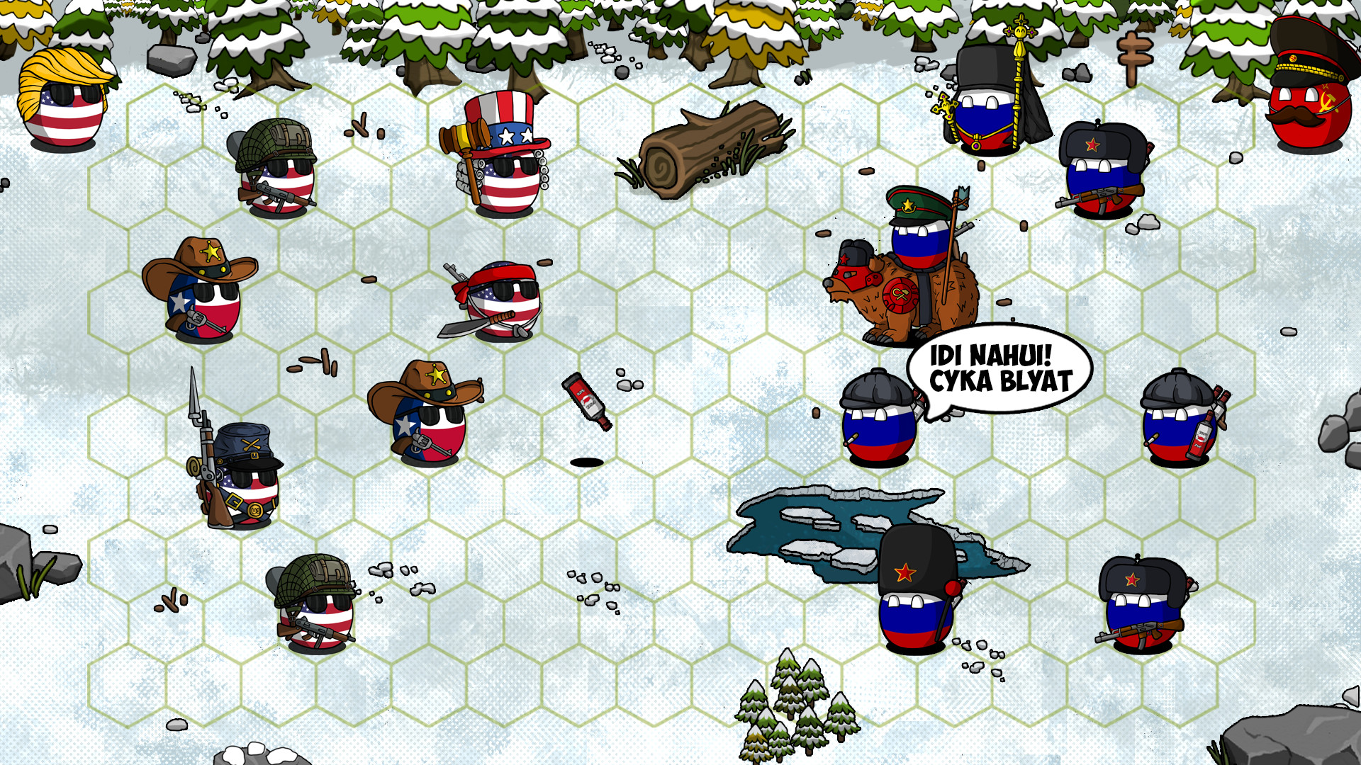 Скриншот из игры CountryBalls Heroes - 6