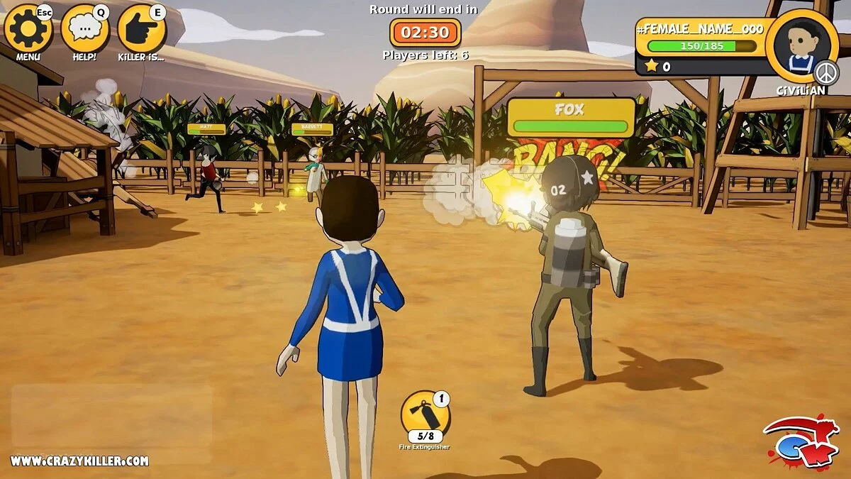 Скриншот из игры Crazy Killer - 24