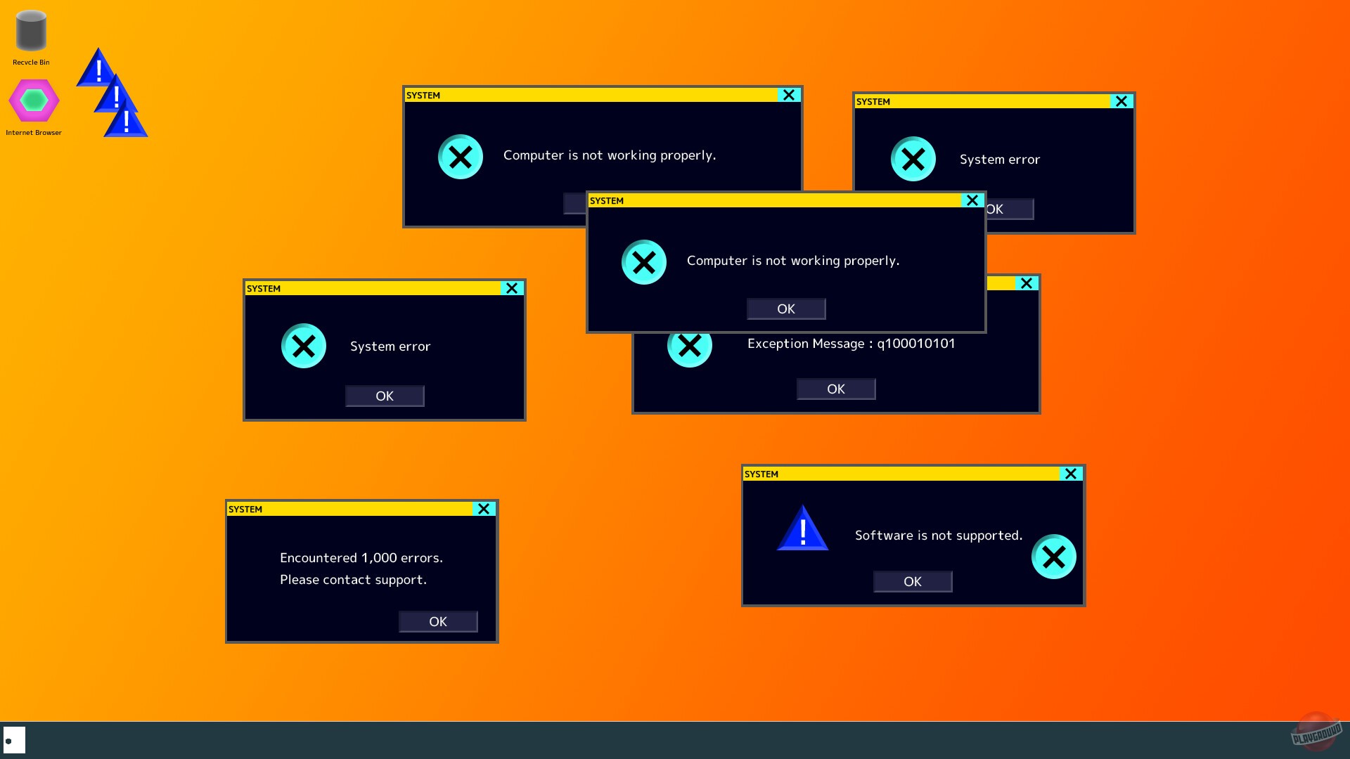 Скриншот из игры Computer Virus Simulator - 2
