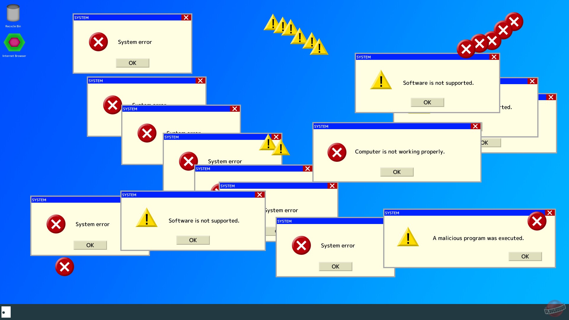 Скриншот из игры Computer Virus Simulator - 3