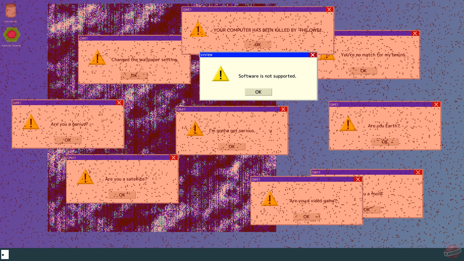 Скриншот из игры Computer Virus Simulator - 1