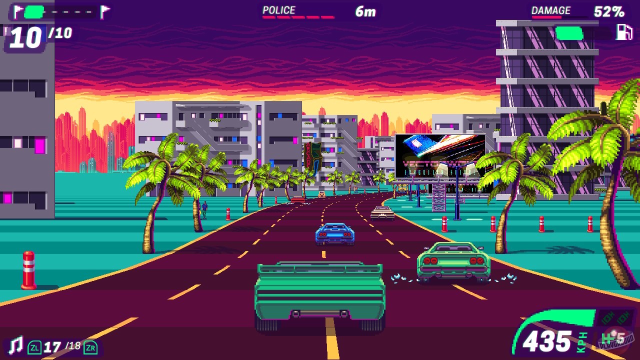 Скриншот из игры 80's OVERDRIVE - 20