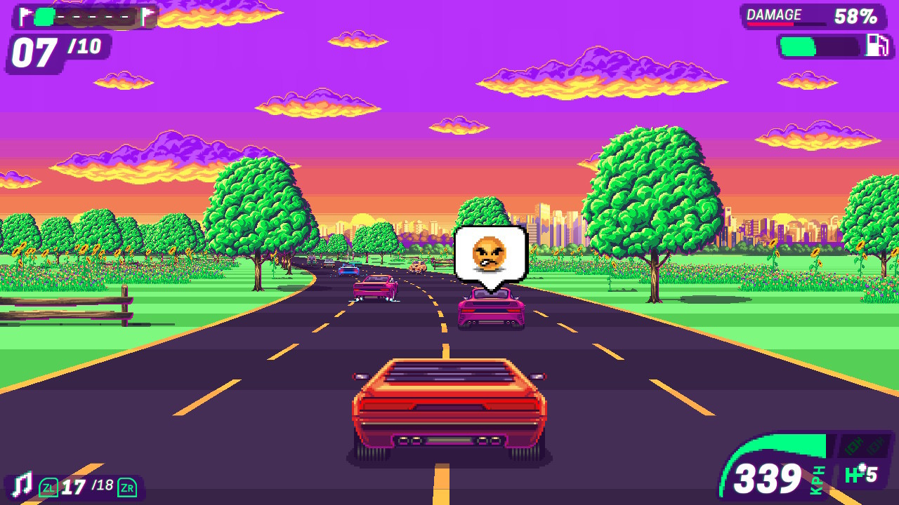 Скриншот из игры 80's OVERDRIVE - 30