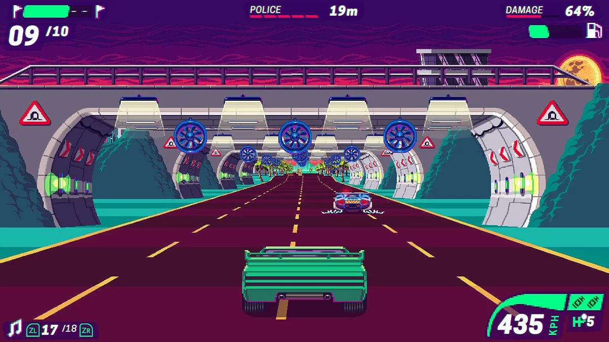 Скриншот из игры 80's OVERDRIVE - 11