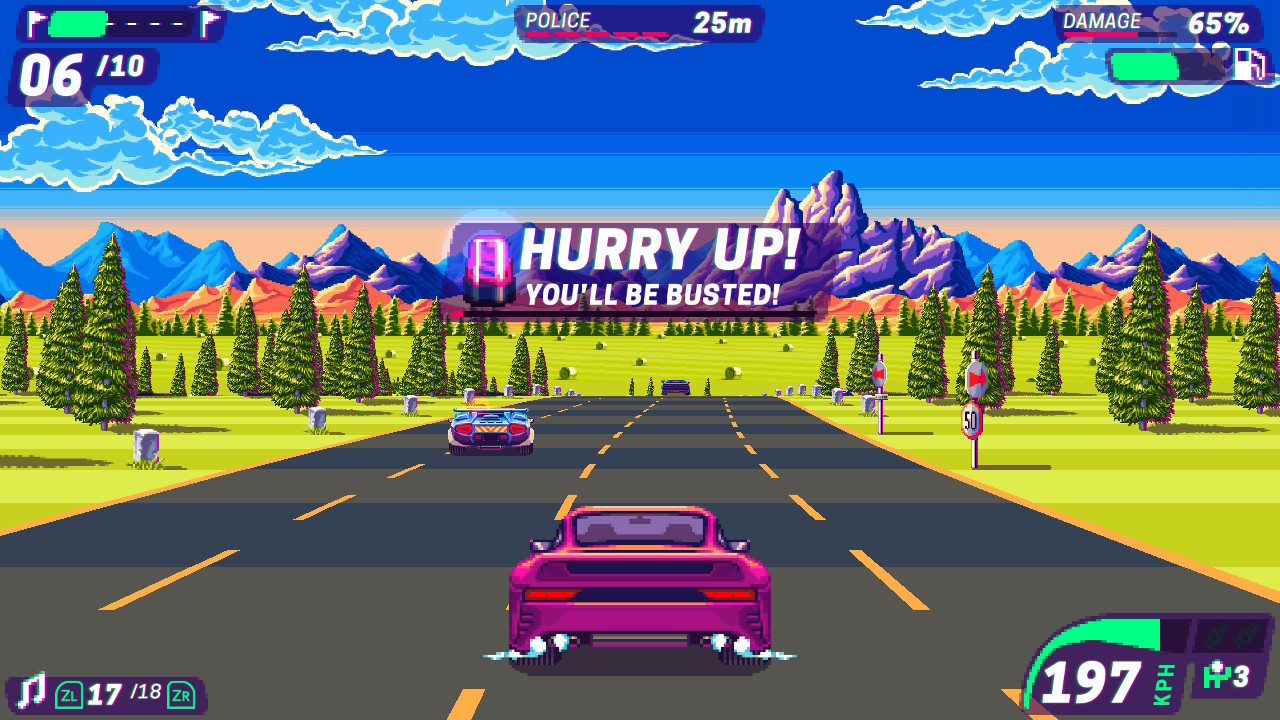 Скриншот из игры 80's OVERDRIVE - 1