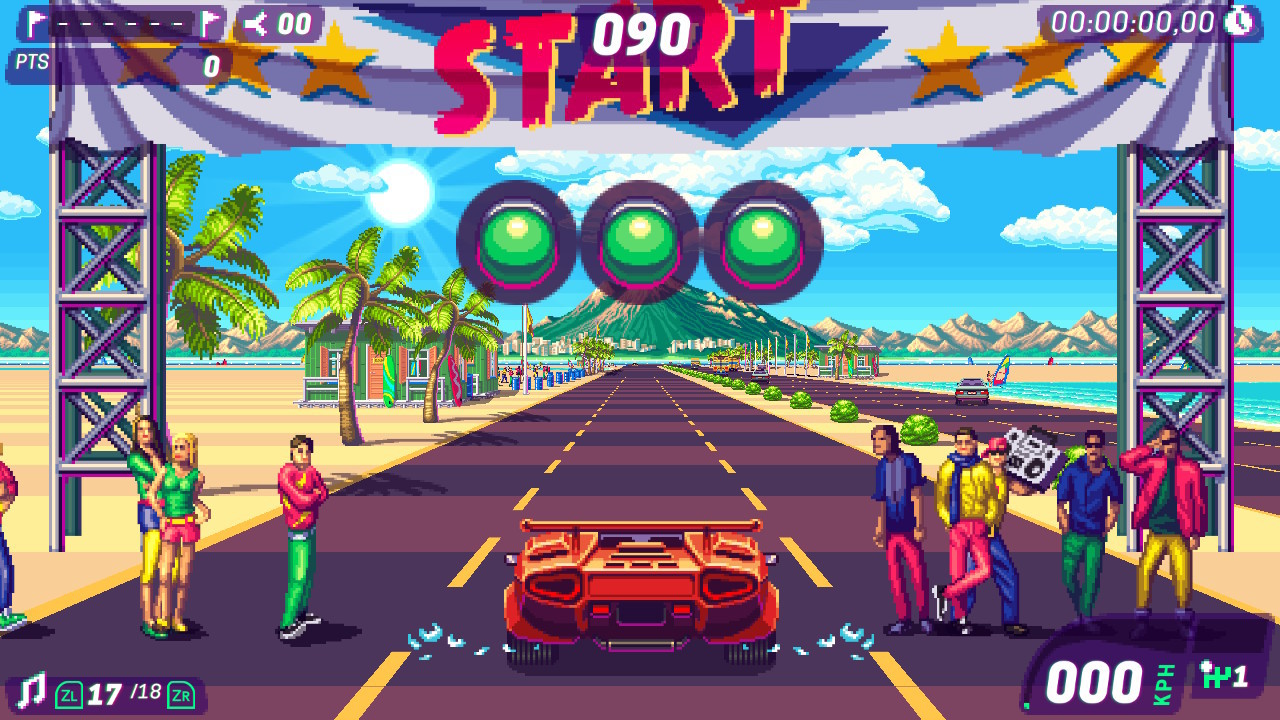 Скриншот из игры 80's OVERDRIVE - 28