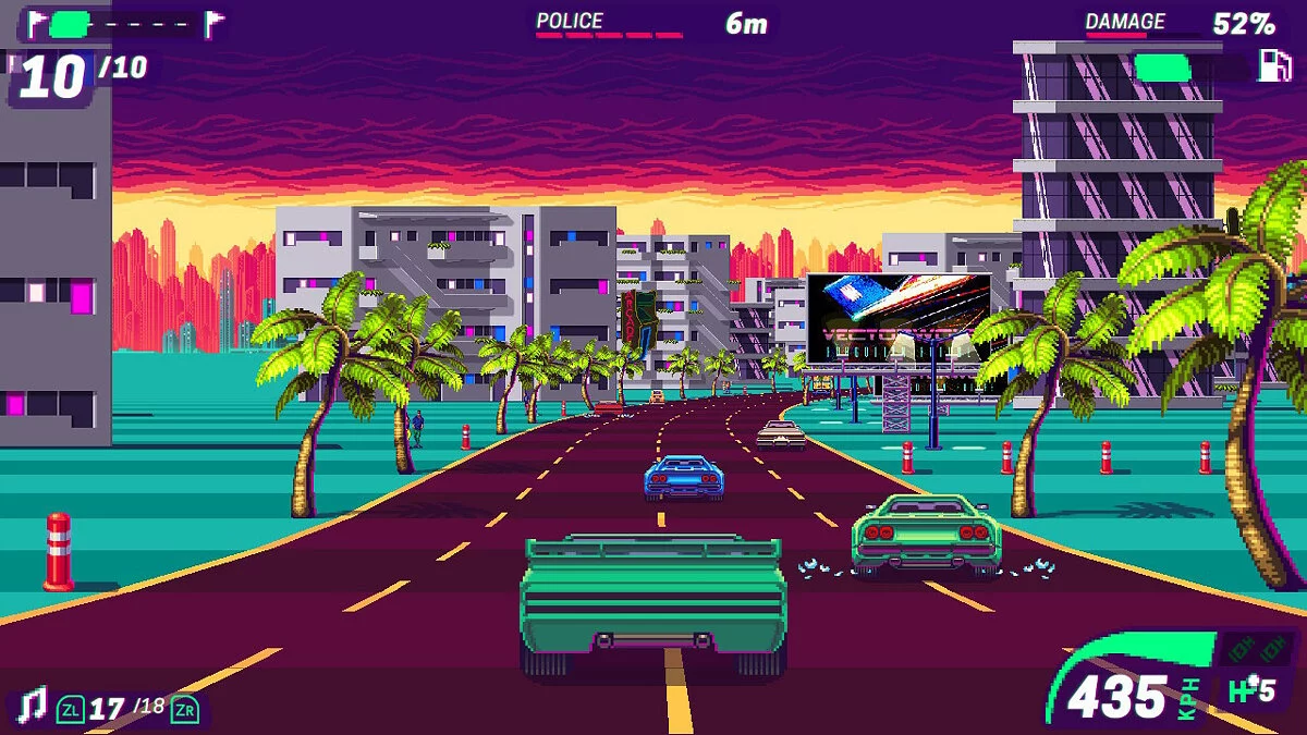 Скриншот из игры 80's OVERDRIVE - 17