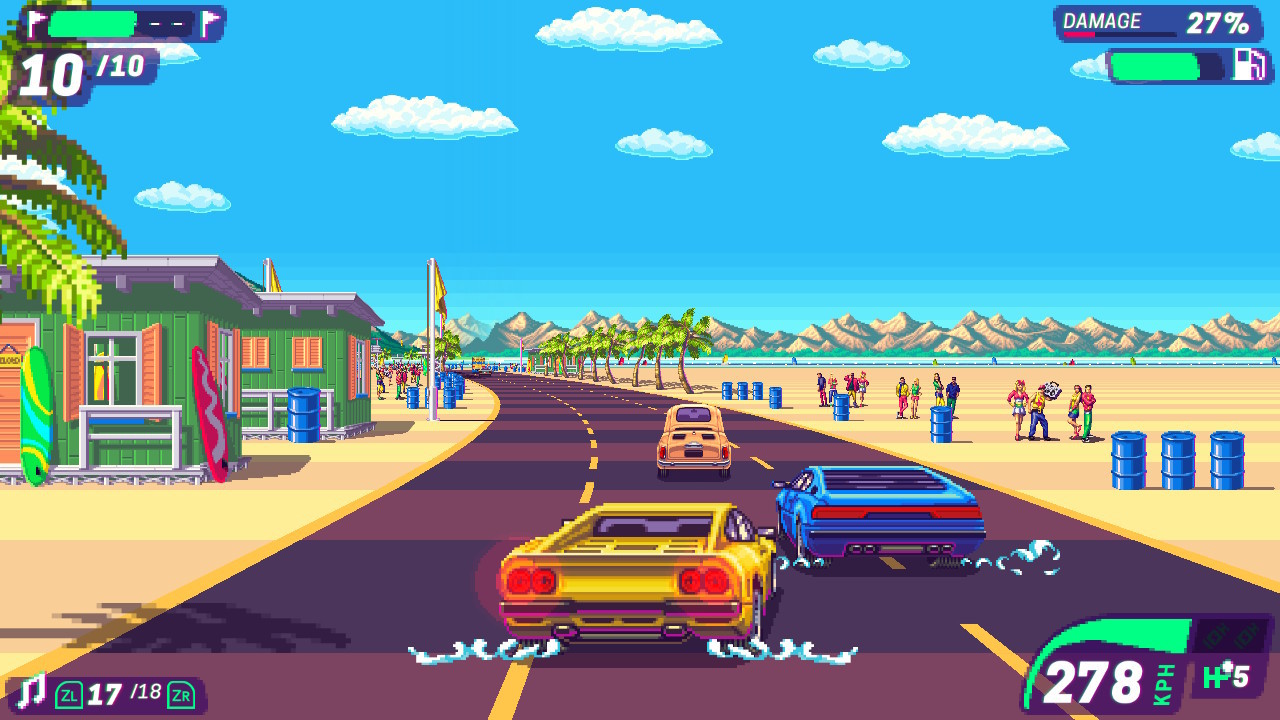 Скриншот из игры 80's OVERDRIVE - 34