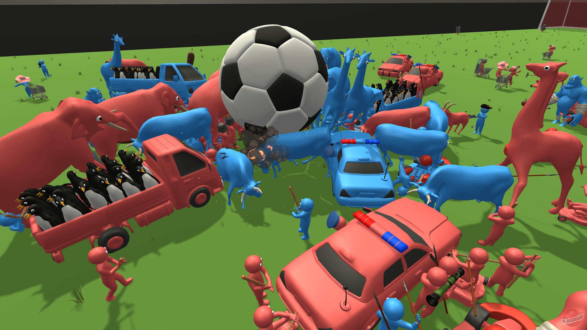 Скриншот из игры Gummy Dummy Battles - 1