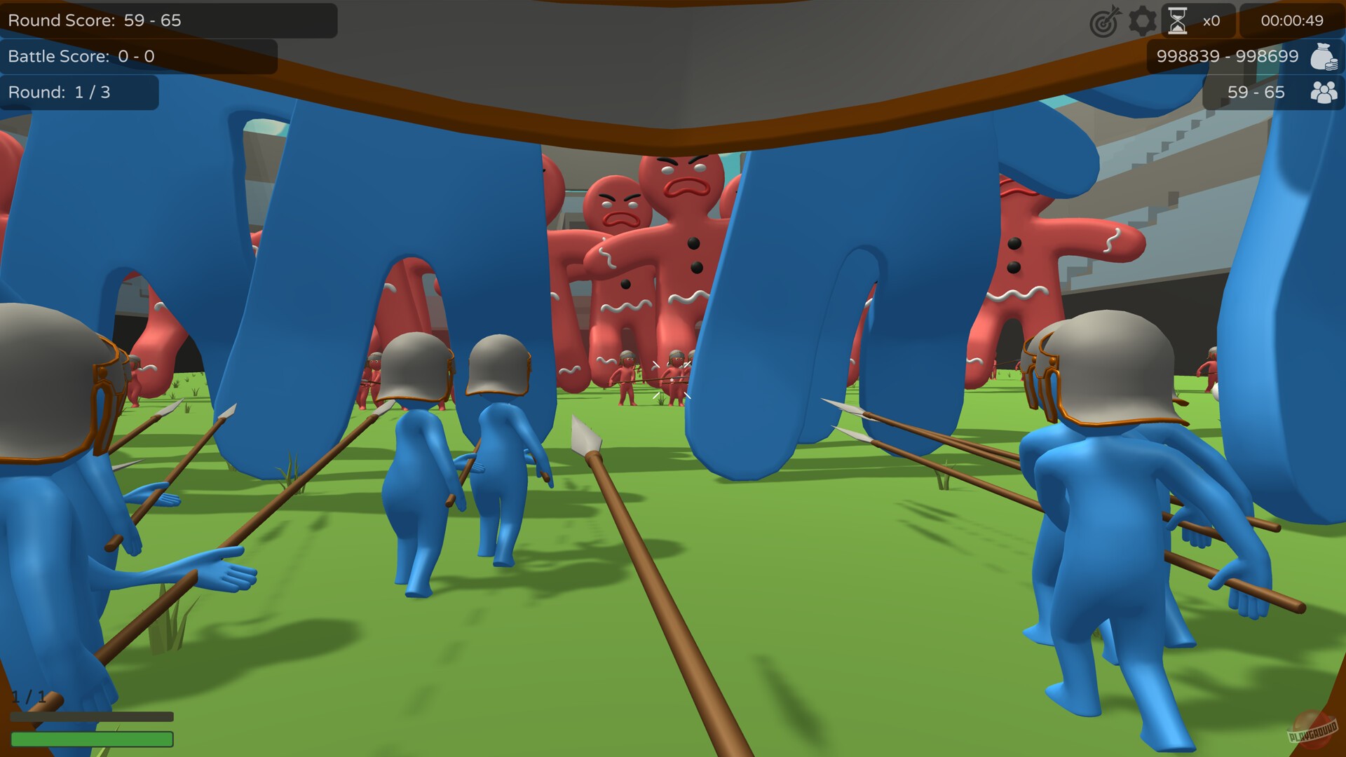 Скриншот из игры Gummy Dummy Battles - 2