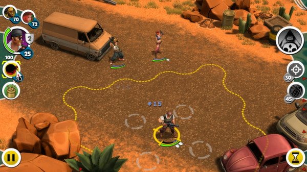 Скриншот из игры Antisquad - 1