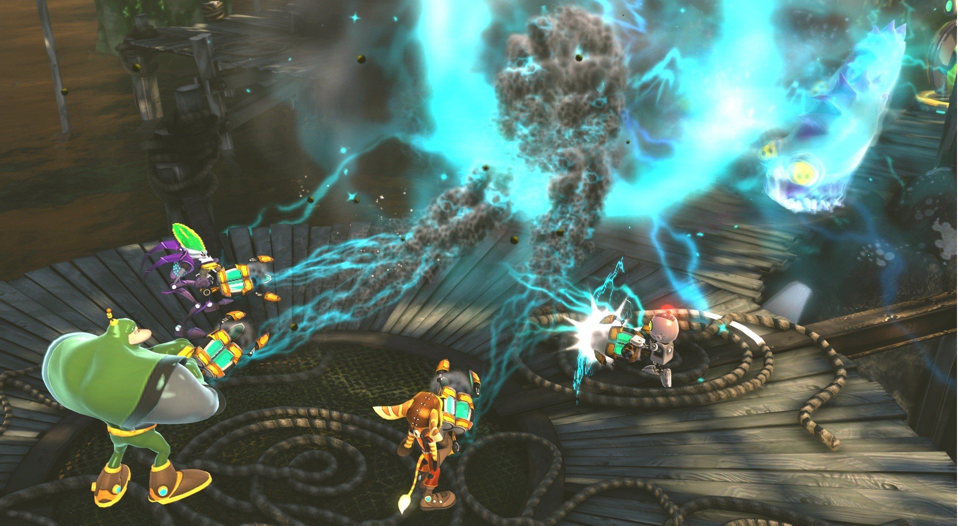 Скриншот из игры Ratchet and Clank: All 4 One - 7