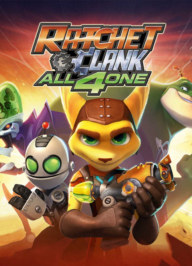 Обложка игры Ratchet & Clank: All 4 One