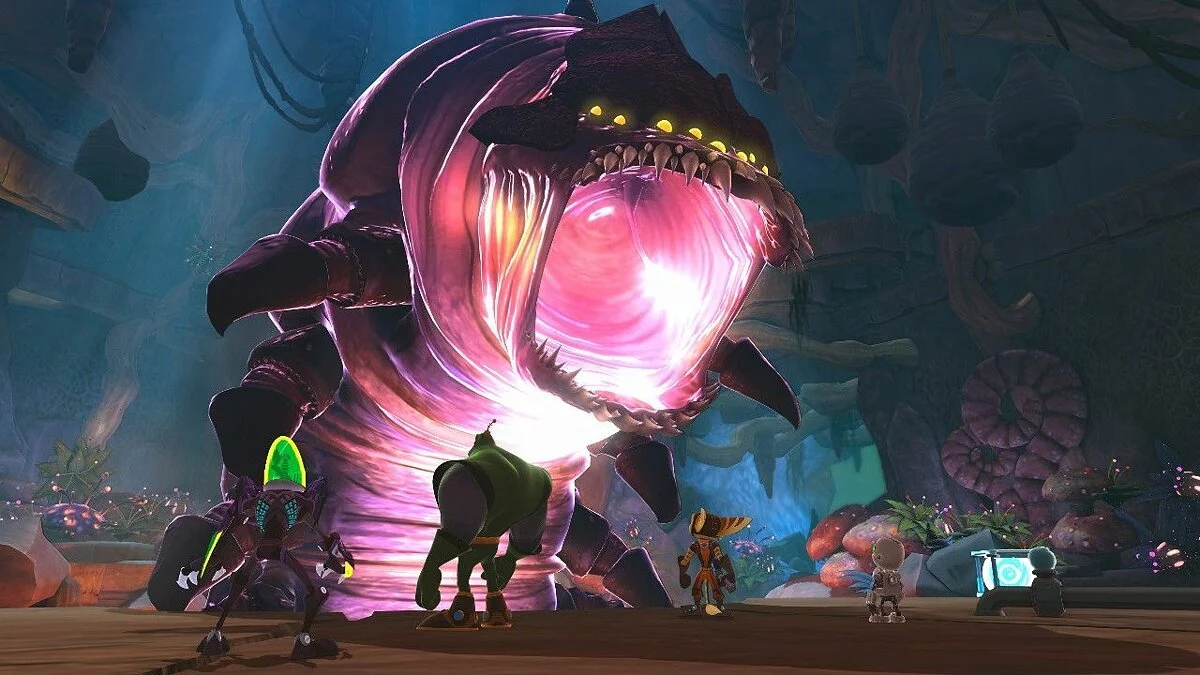 Скриншот из игры Ratchet & Clank: All 4 One - 9
