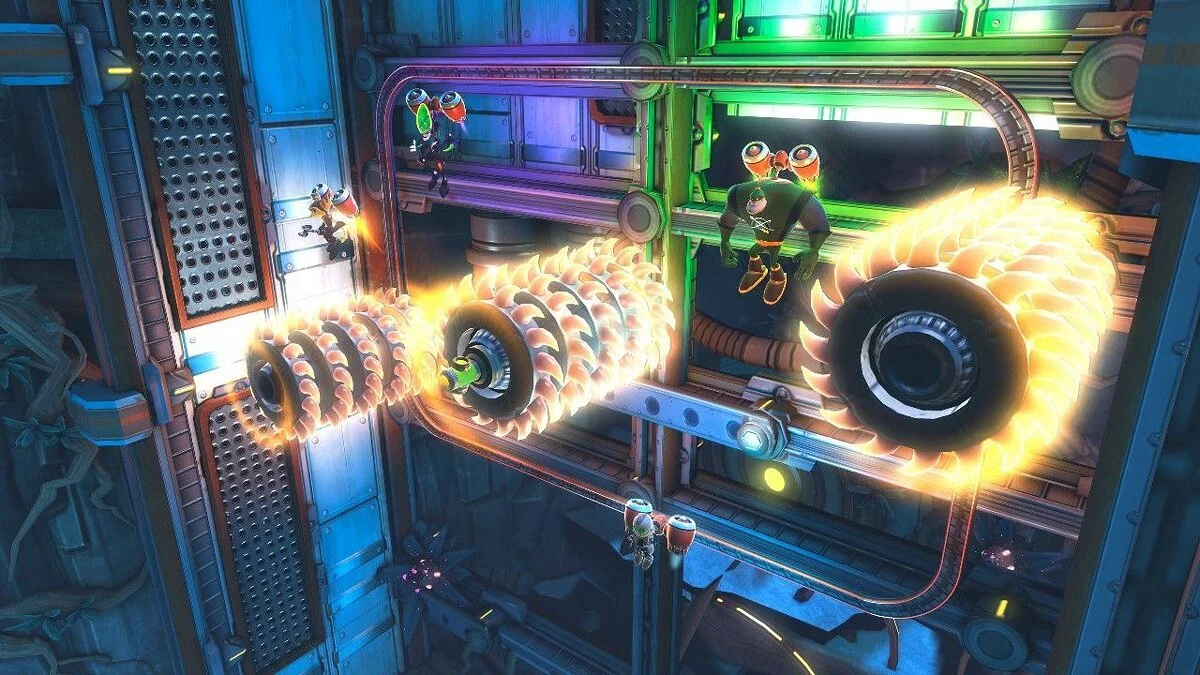 Скриншот из игры Ratchet & Clank: All 4 One - 2