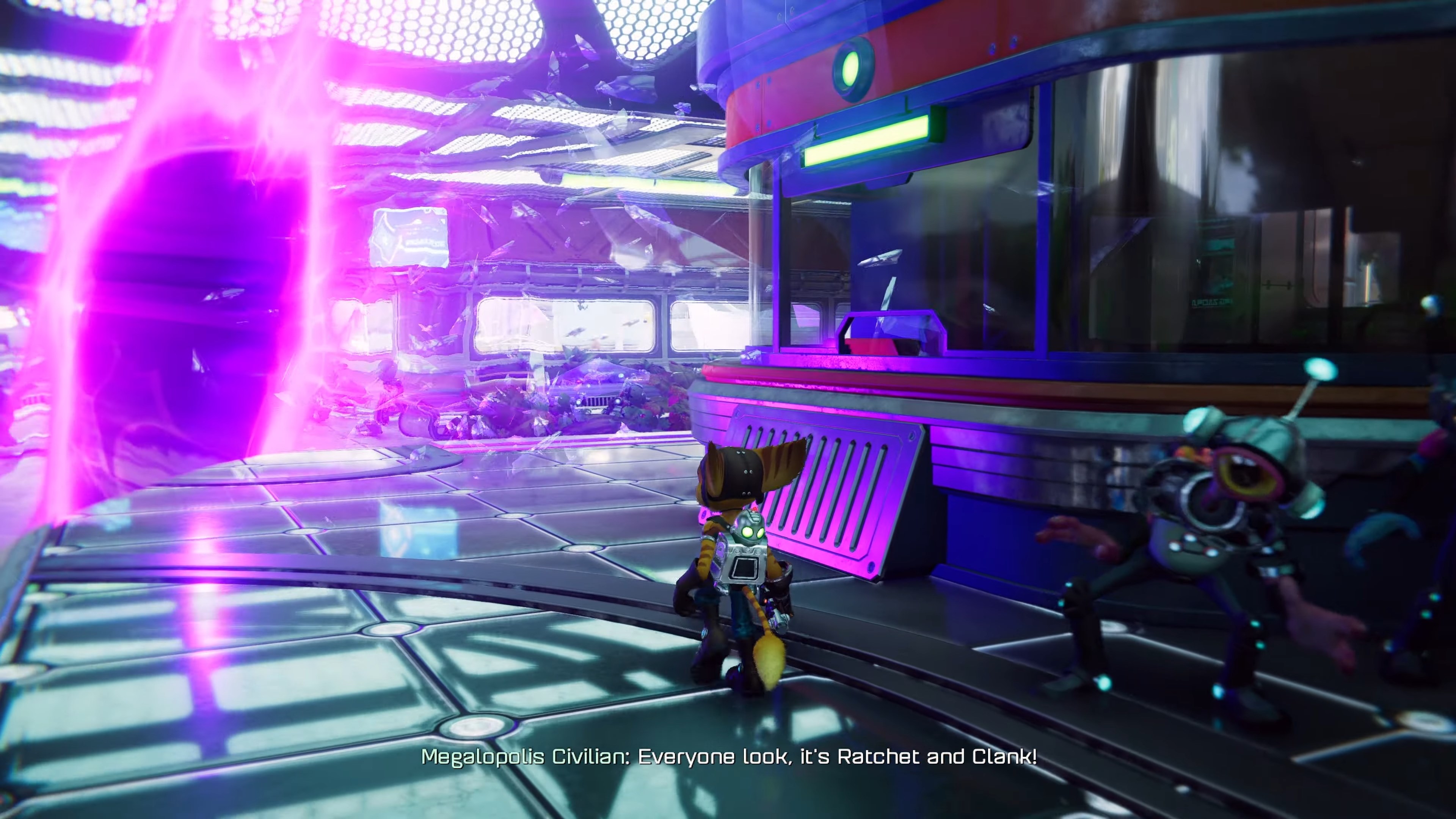 Скриншот из игры Ratchet & Clank: Rift Apart - 14