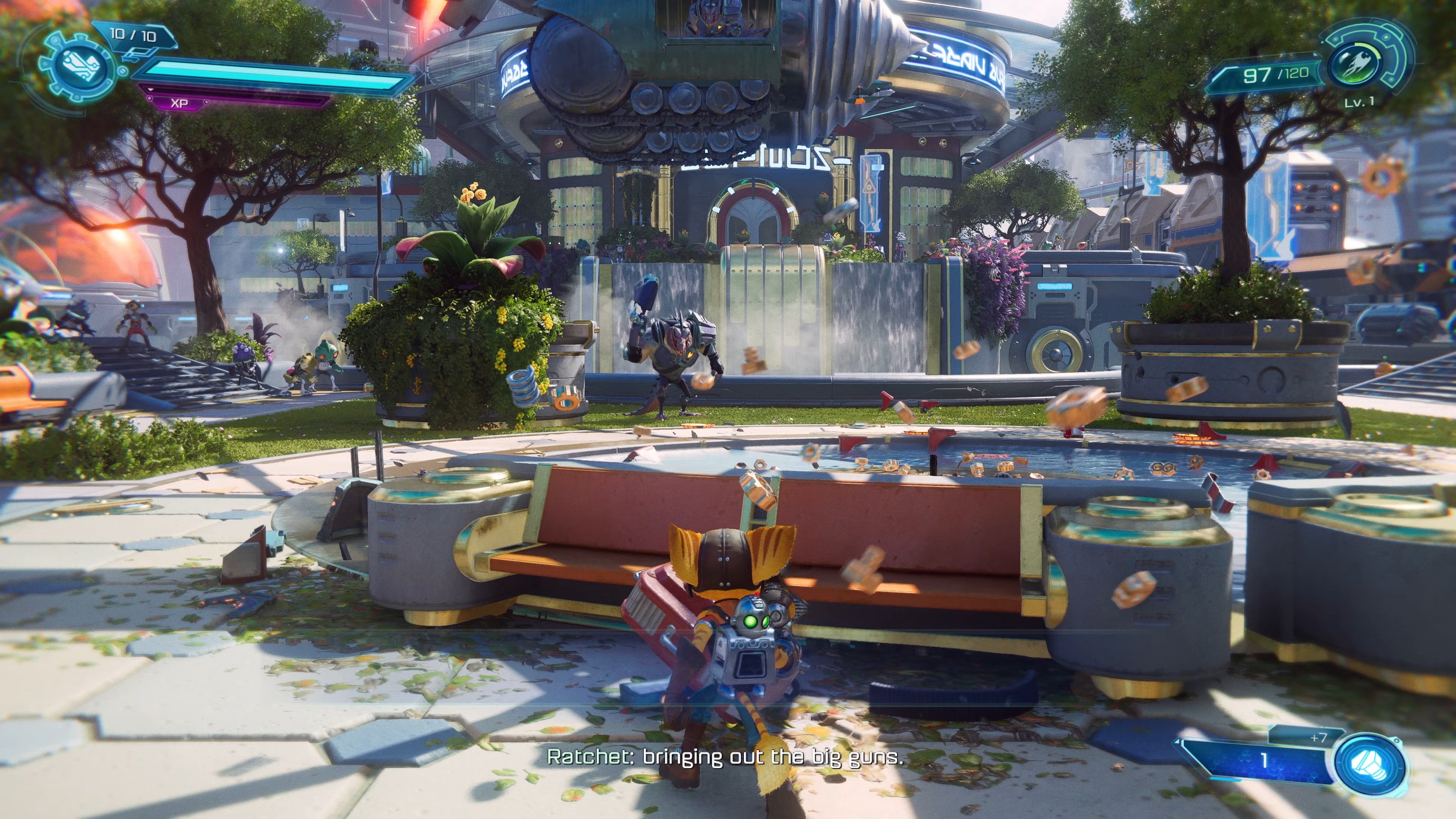Скриншот из игры Ratchet & Clank: Rift Apart - 9