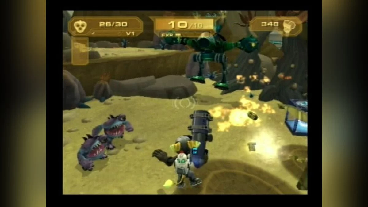 Скриншот из игры Ratchet & Clank: Up Your Arsenal - 7