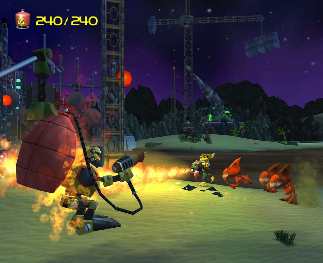 Скриншот из игры Ratchet & Clank - 1