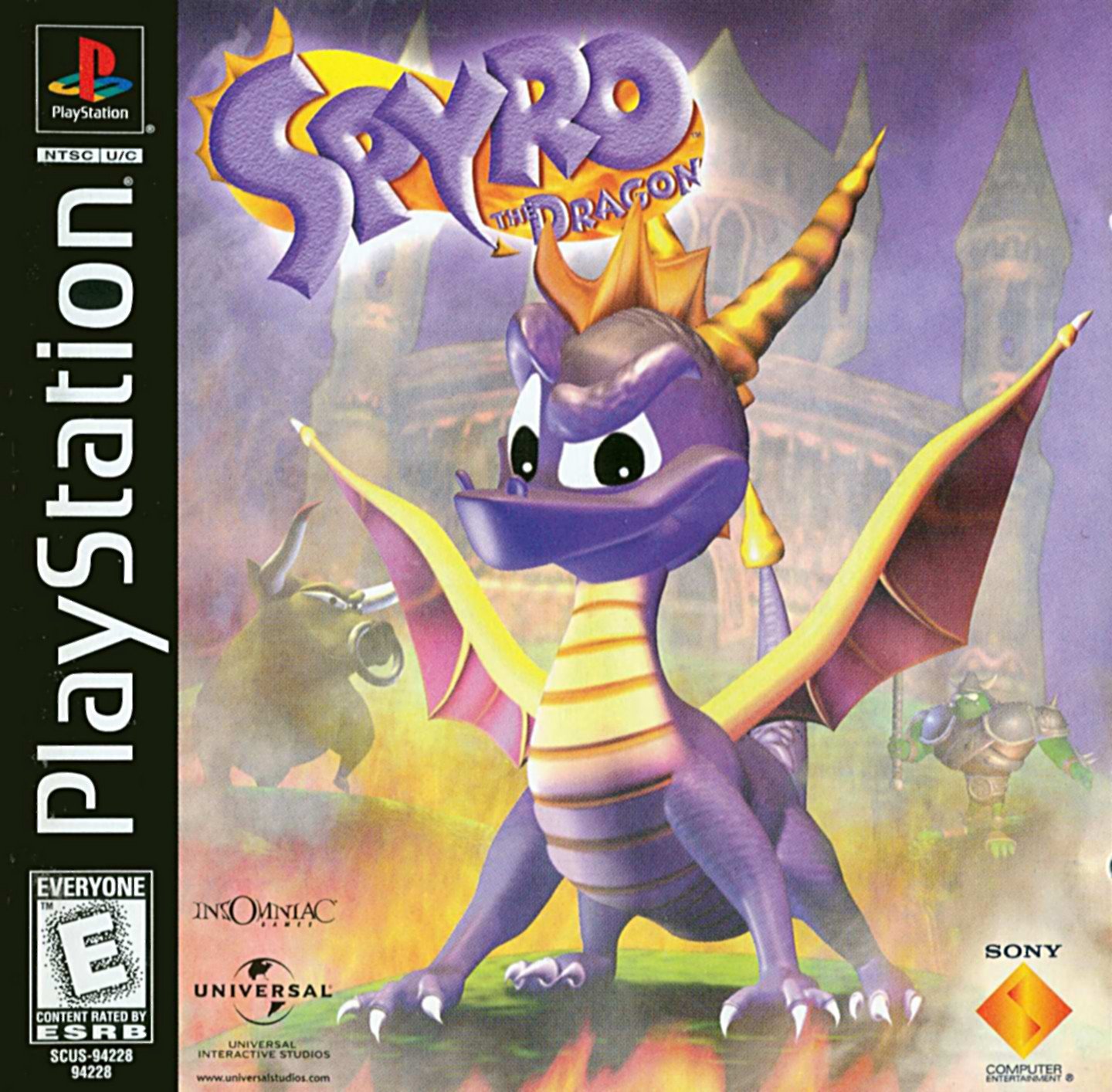 Обложка игры Spyro the Dragon