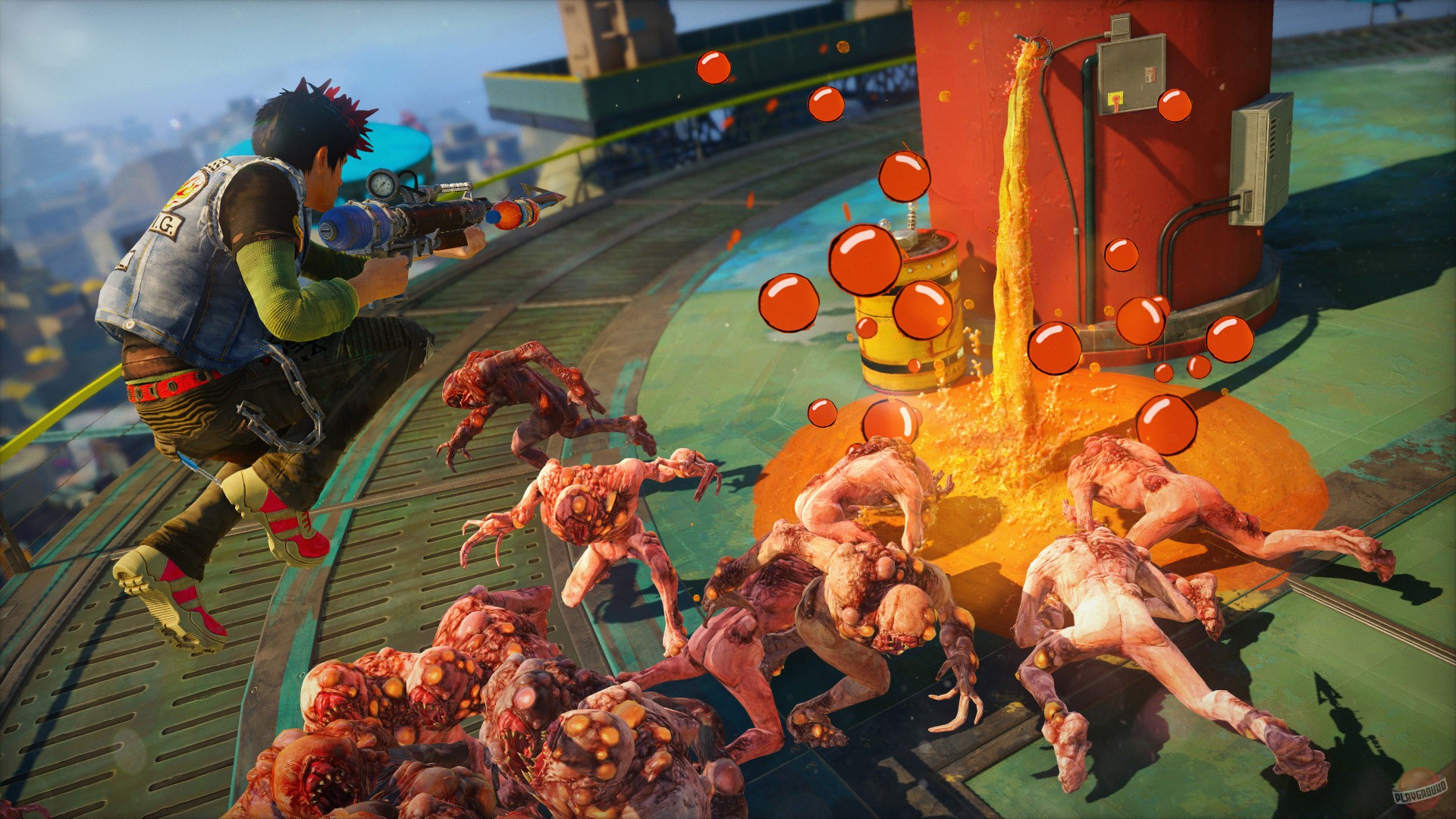 Скриншот из игры Sunset Overdrive - 105