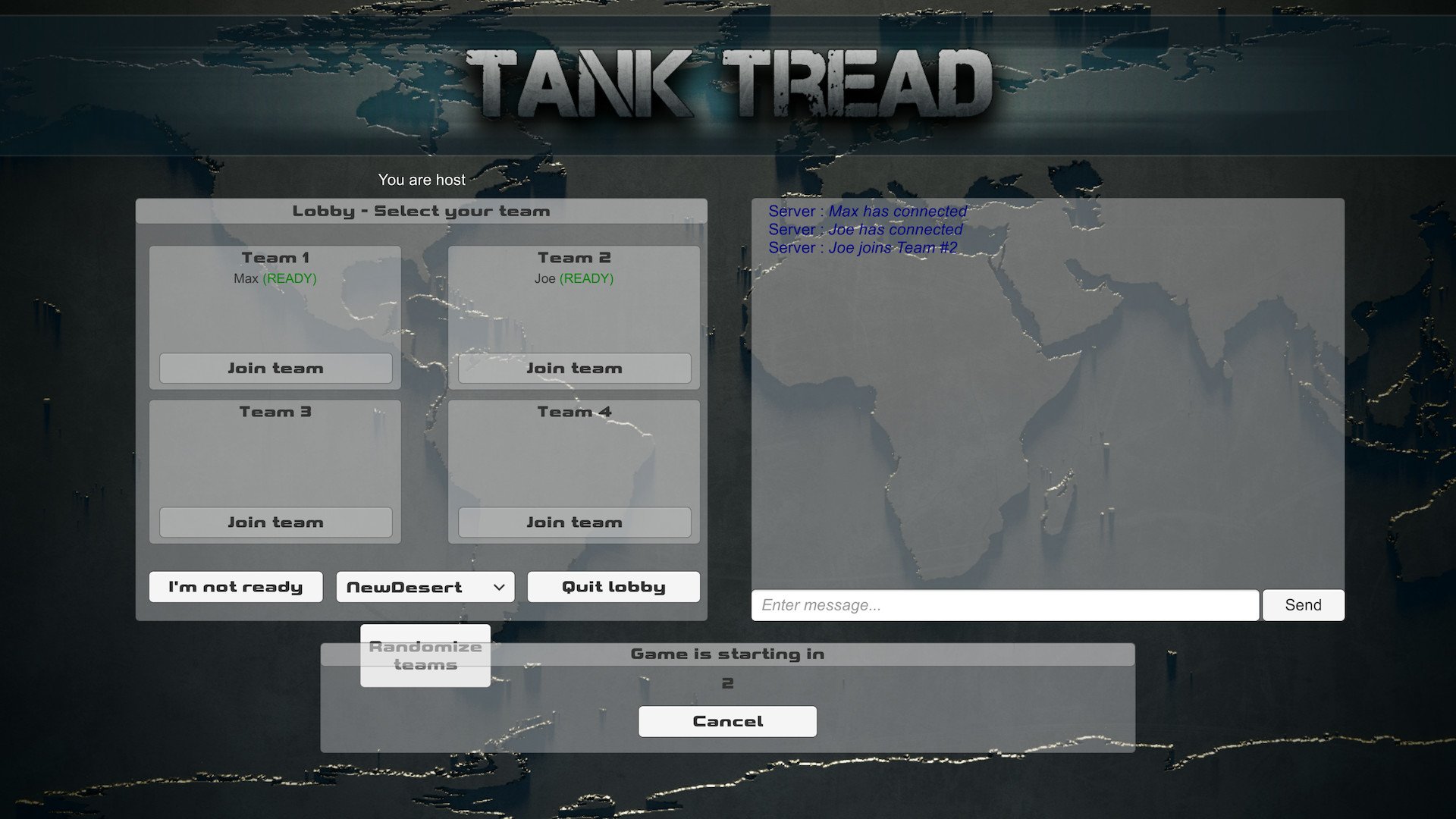 Скриншот из игры Tank Tread - 2