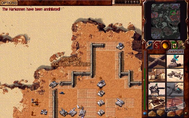 Скриншот из игры Dune 2000: Long Live the Fighters! - 18