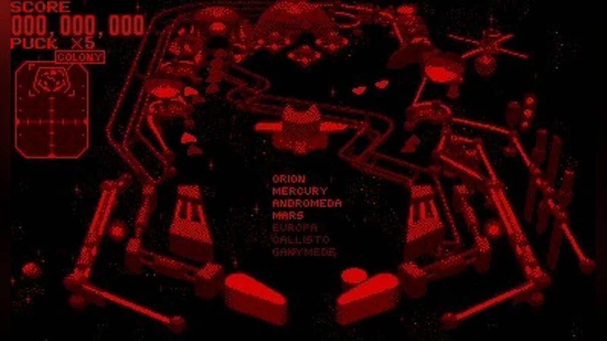 Скриншот из игры Galactic Pinball - 5