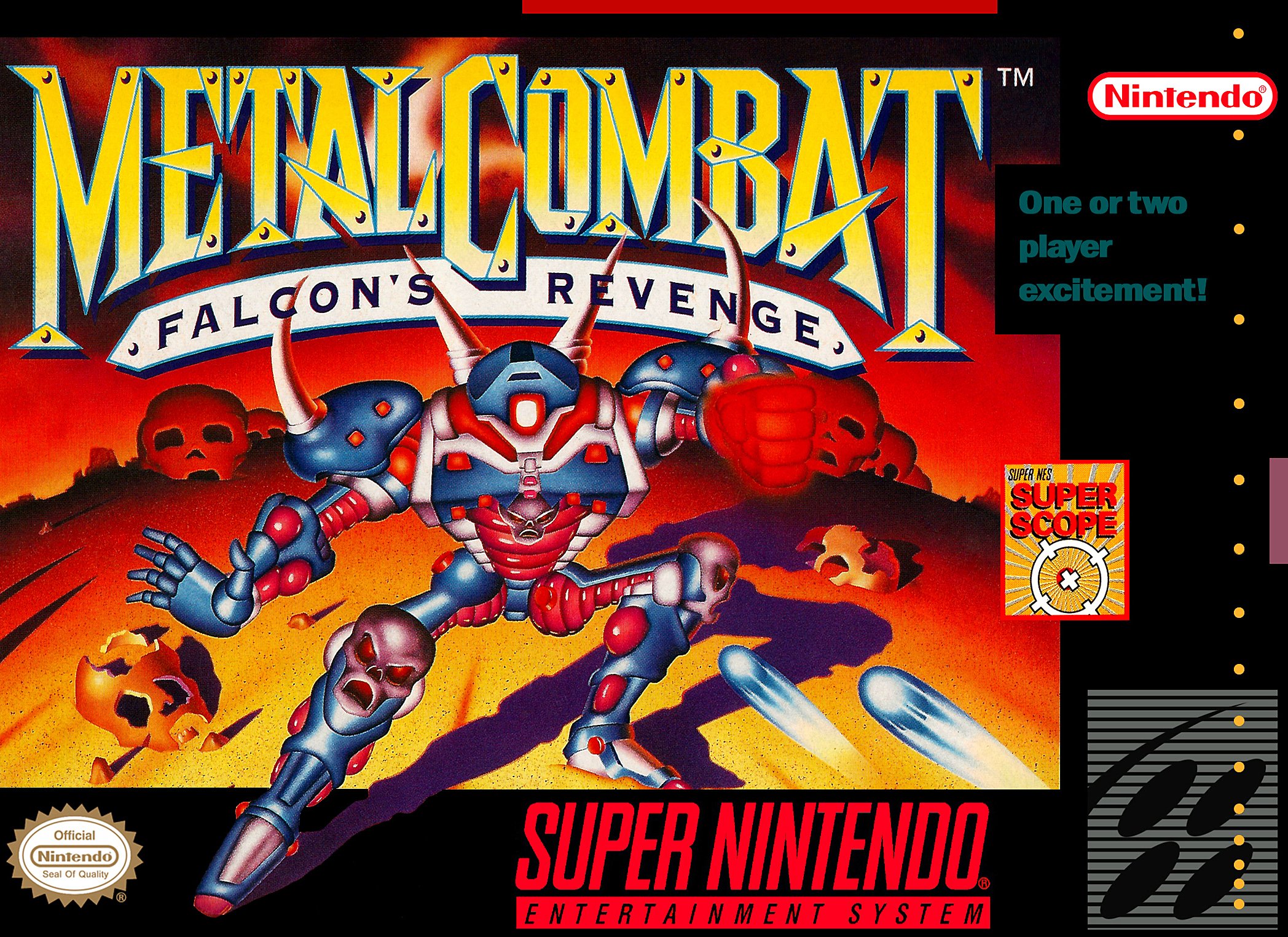 Обложка игры Metal Combat: Falcon's Revenge