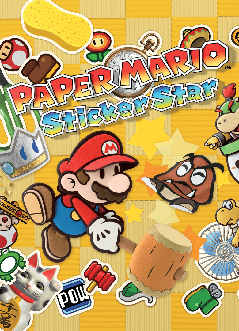 Обложка игры Paper Mario: Sticker Star