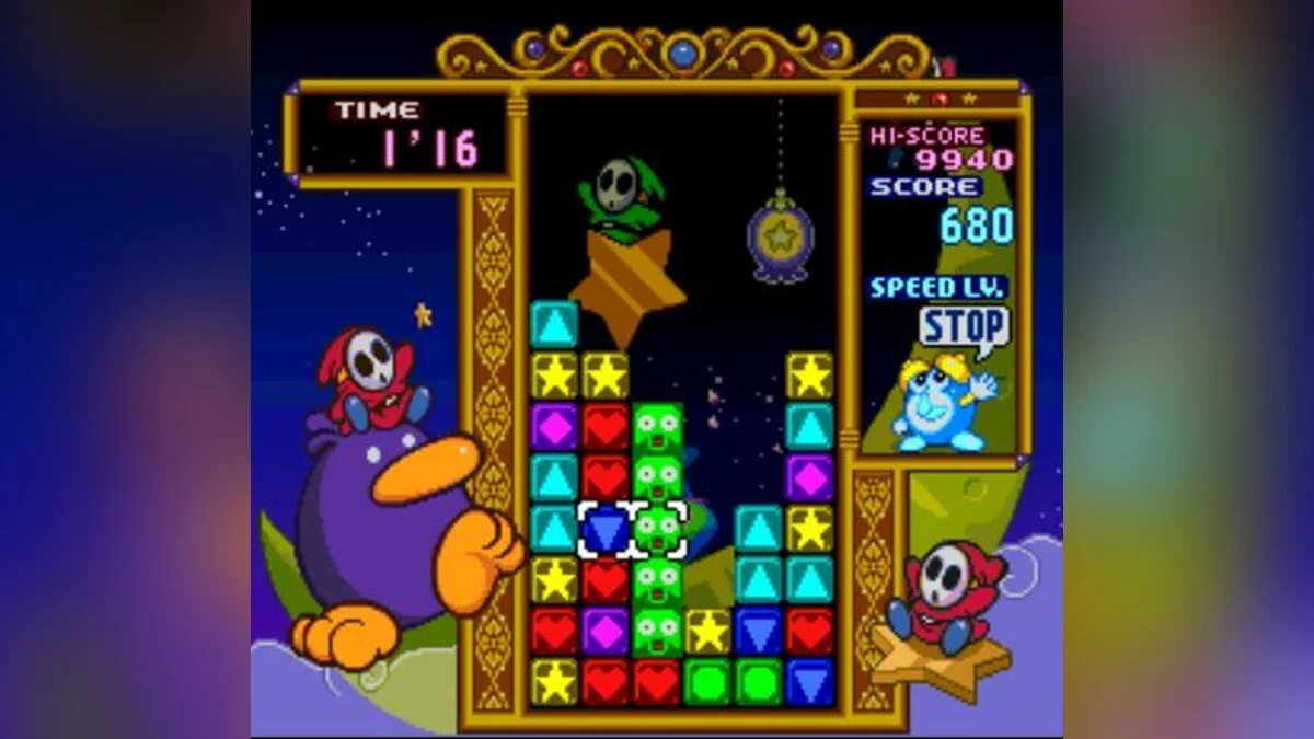 Скриншот из игры Tetris Attack - 2