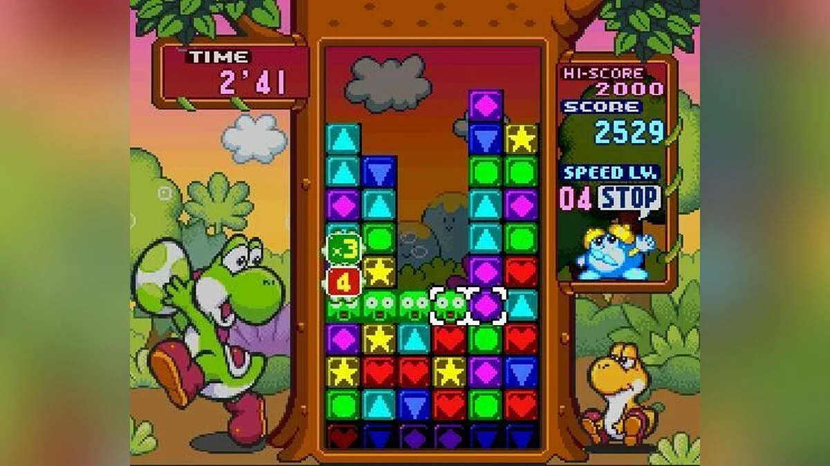 Скриншот из игры Tetris Attack - 8