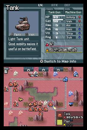 Скриншот из игры Advance Wars: Dark Conflict - 1