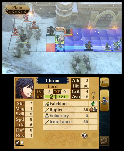 Скриншот из игры Fire Emblem: Awakening - 52