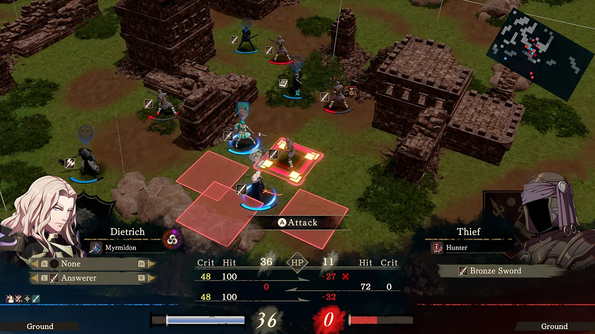 Скриншот из игры Fire Emblem: Fortune's Weave - 26