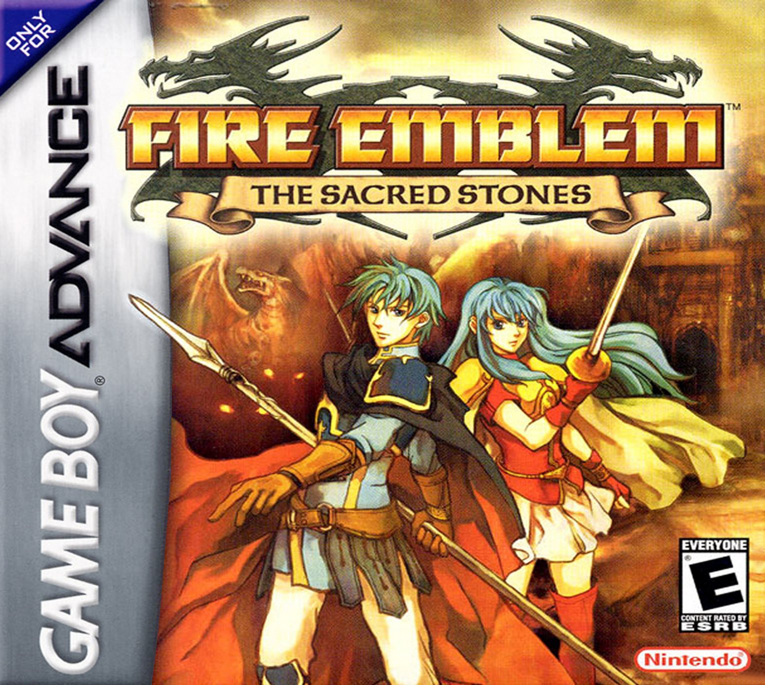 Обложка игры Fire Emblem: The Sacred Stones