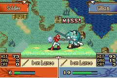 Скриншот из игры Fire Emblem: The Sacred Stones - 33