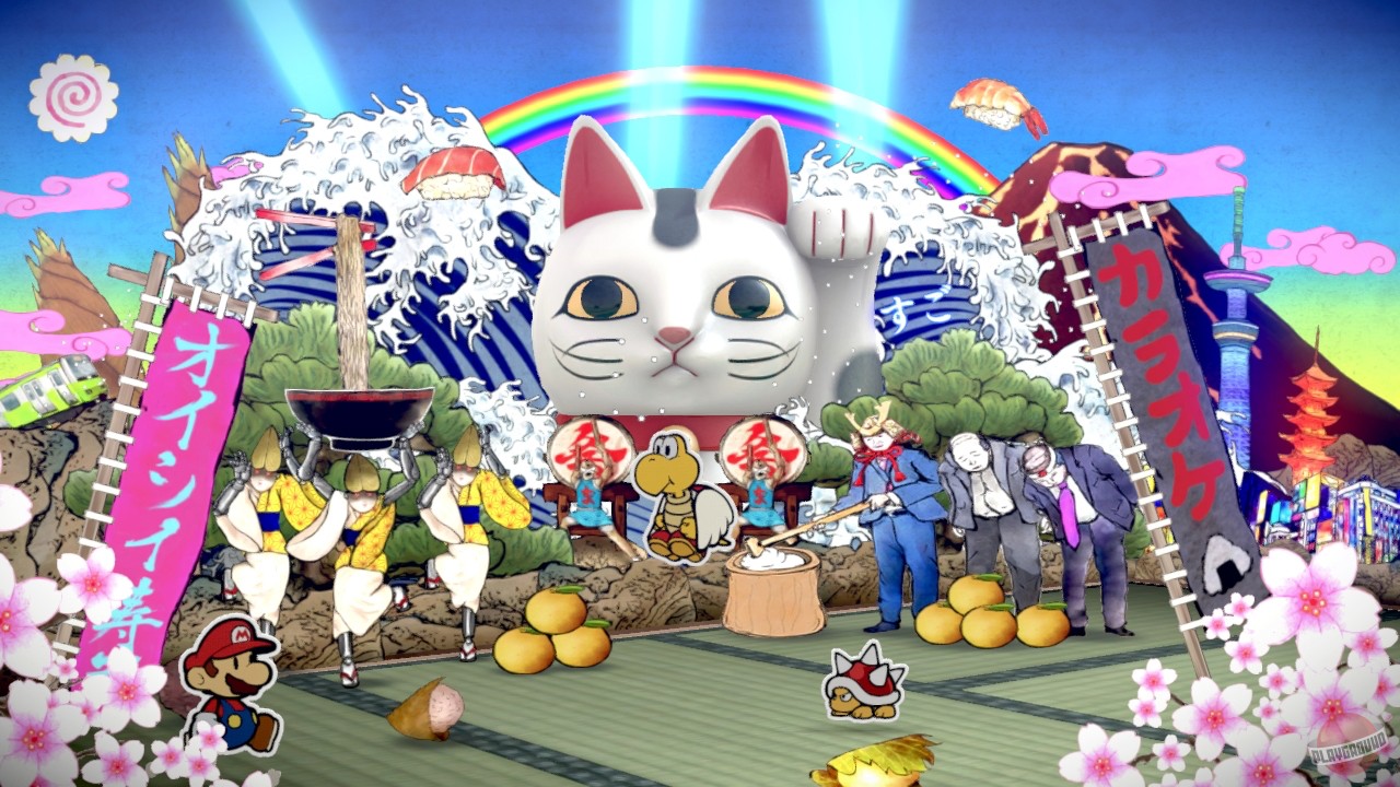 Скриншот из игры Paper Mario: Color Splash - 42