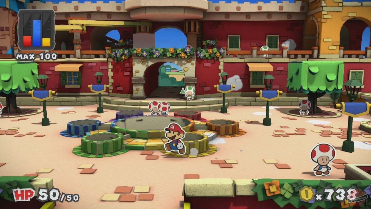 Скриншот из игры Paper Mario: Color Splash - 32