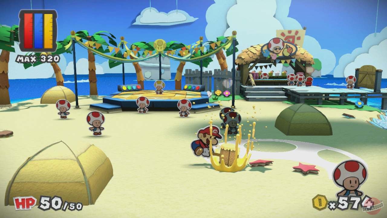 Скриншот из игры Paper Mario: Color Splash - 58