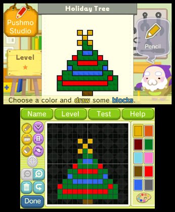 Скриншот из игры Pushmo - 18