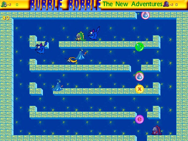 Скриншот из игры Bubble Bobble: The New Adventures - 2