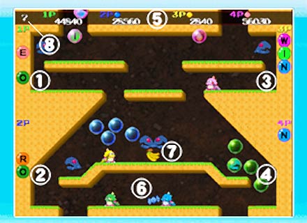 Скриншот из игры Bubble Bobble: The New Adventures - 4