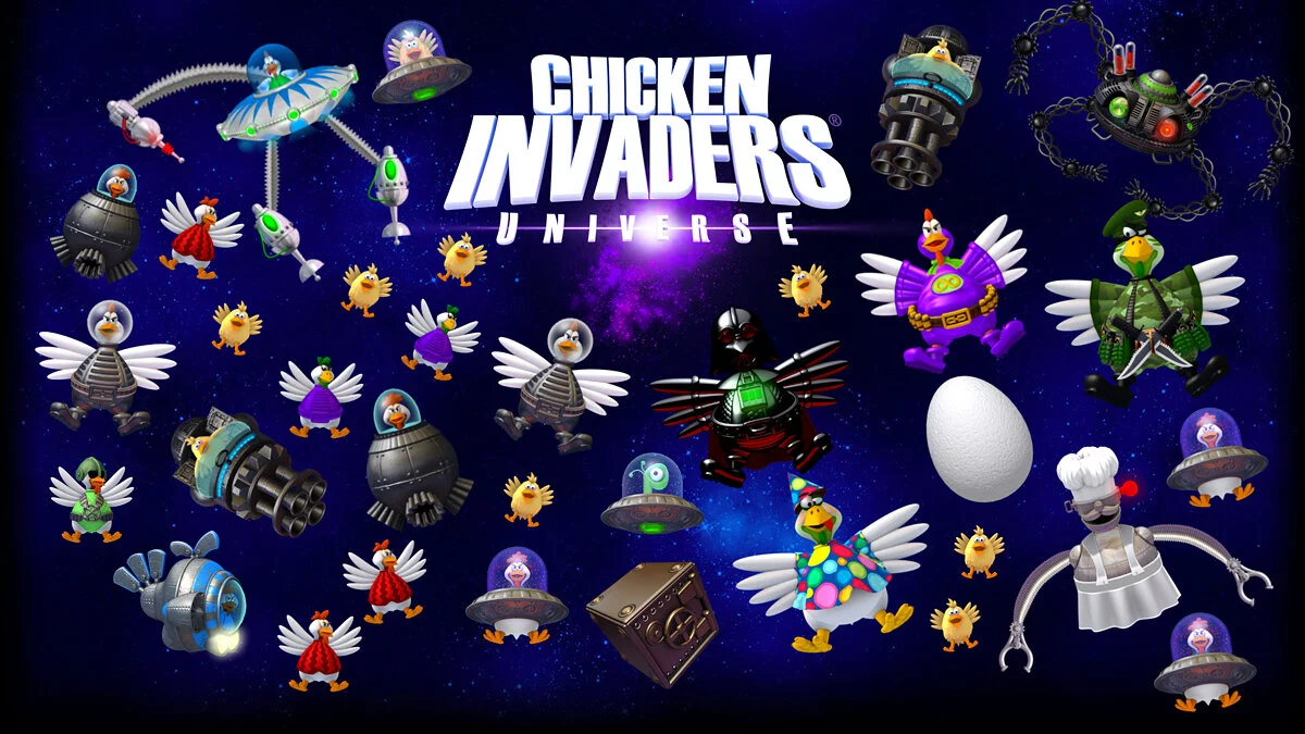 Скриншот из игры Chicken Invaders Universe - 7