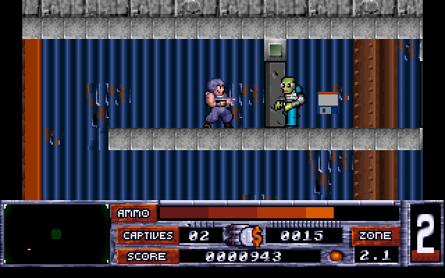 Скриншот из игры Alien Carnage - 7